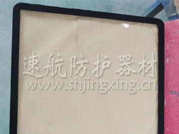 铅玻璃边印